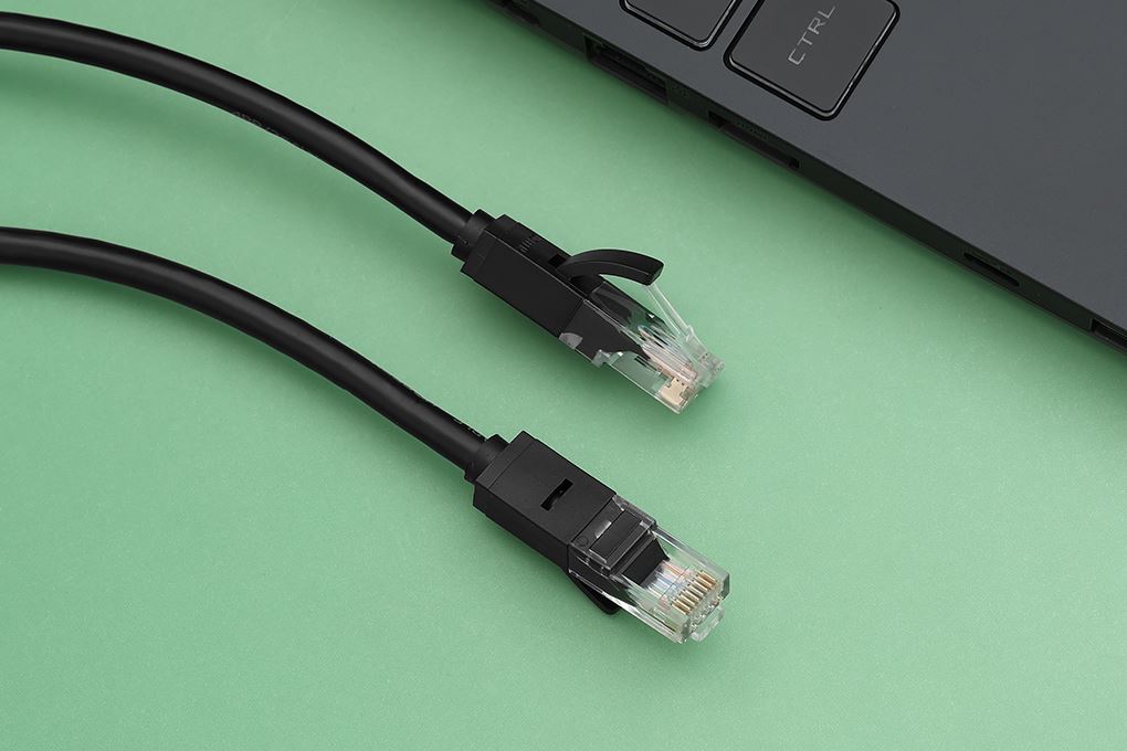 Cáp mạng LAN Cat 6 U/UTP 1m Ugreen NW102 20159 Màu Đen