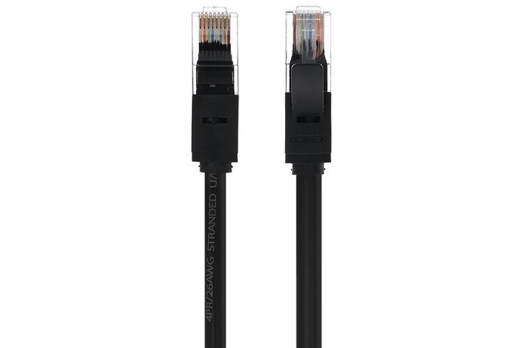 Cáp mạng LAN Cat 6 U/UTP 3m Ugreen NW102 20161 Màu Đen