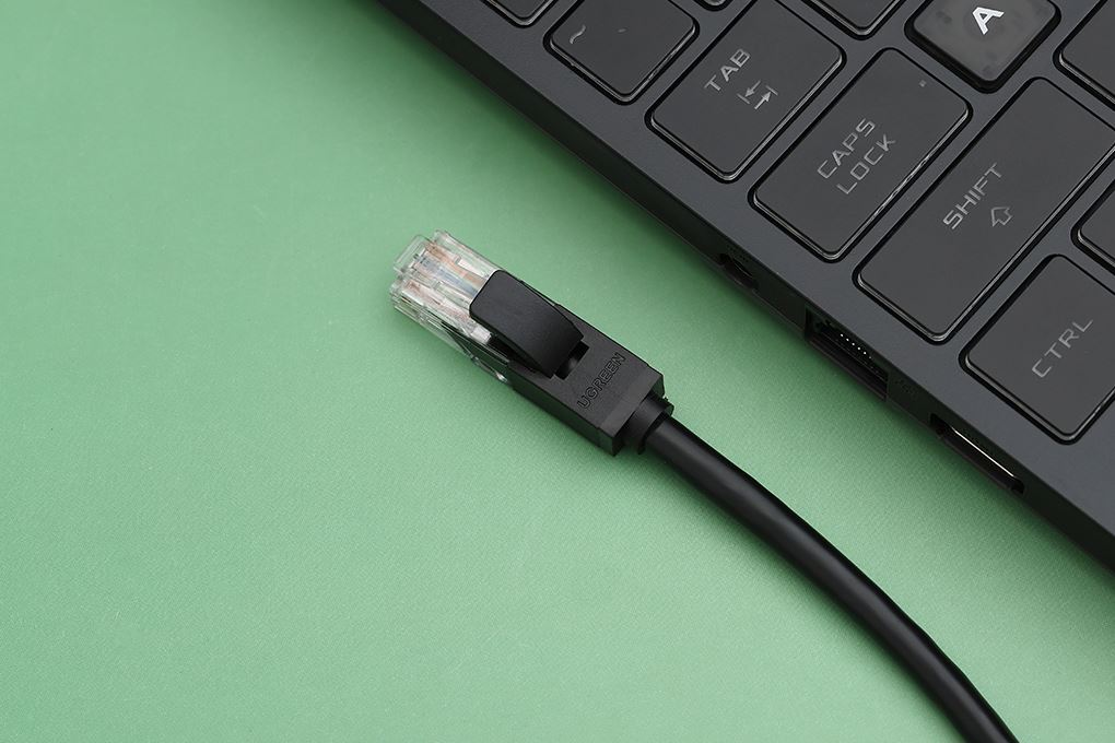 Cáp mạng LAN Cat 6 U/UTP 3m Ugreen NW102 20161 Màu Đen