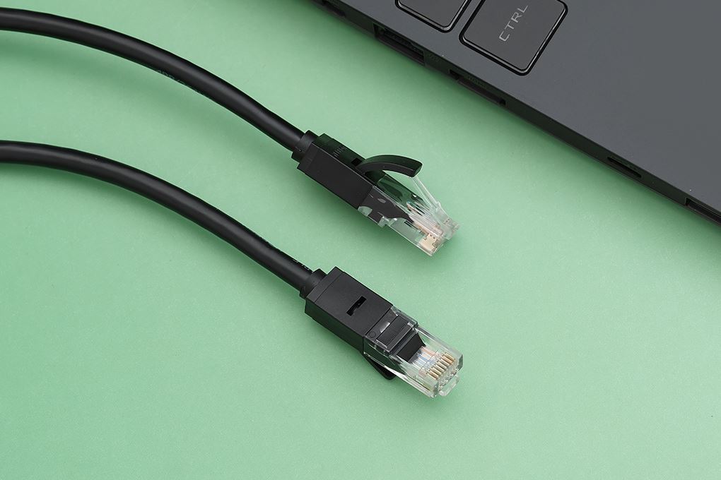 Cáp mạng LAN Cat 6 U/UTP 3m Ugreen NW102 20161 Màu Đen