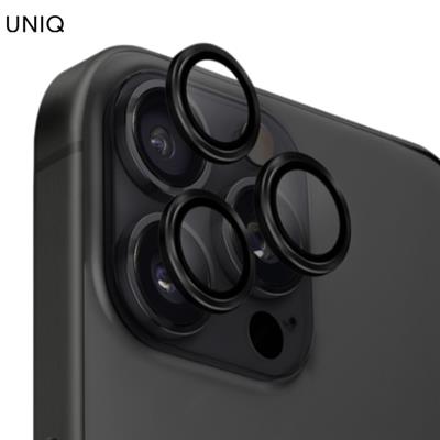 Miếng dán camera iPhone 16 Pro/16 Pro Max OPTIX ALUMINIUM UNIQ