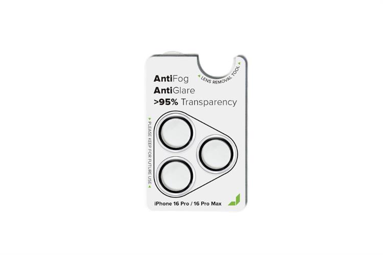 Miếng dán camera iPhone 16 Pro/16 Pro Max JCPAL Màu Trắng