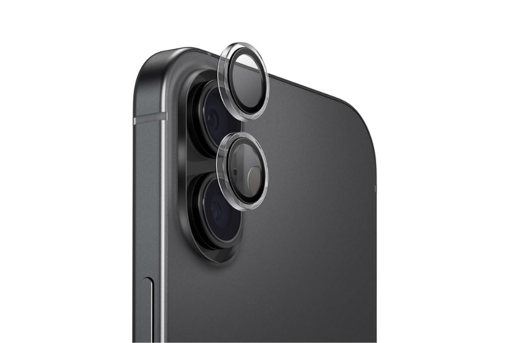 Miếng dán camera iPhone 17 OPTIX PC Thuỷ Tinh UNIQ Màu Trắng