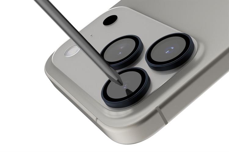 Miếng dán camera iPhone 17 Pro/iPhone 17 Pro Max Kính Thủy Tinh JCPAL Màu Xanh Dương