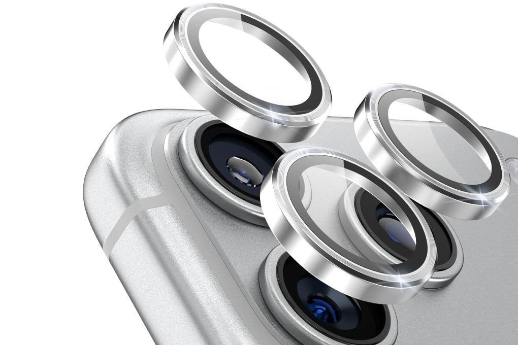 Miếng dán camera iPhone 17 Pro/iPhone 17 Pro Max Thủy Tinh Nhôm Silicat MIPOW - 2