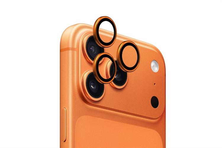 Miếng dán camera iPhone 17 Pro/iPhone 17 Pro Max Thủy Tinh Nhôm Silicat MIPOW