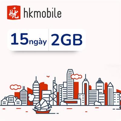 eSim du lịch HongKong 2GB/15 Ngày