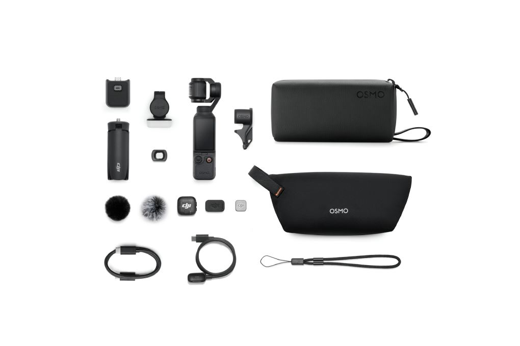 Camera kỹ thuật số DJI Osmo Pocket 4 Creator Combo_OP-041&DMT03 Màu Đen