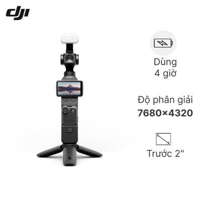 Camera kỹ thuật số DJI Osmo Pocket 4 Creator Combo_OP-041&DMT03
