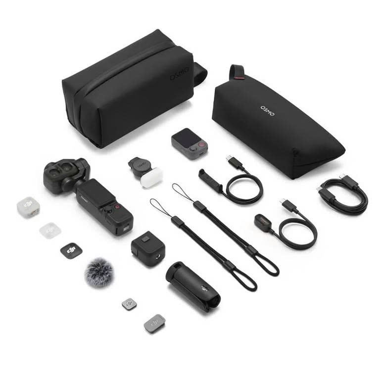 Camera kỹ thuật số DJI Osmo Pocket 4P Vlog Combo_PP-041VLC Màu Đen