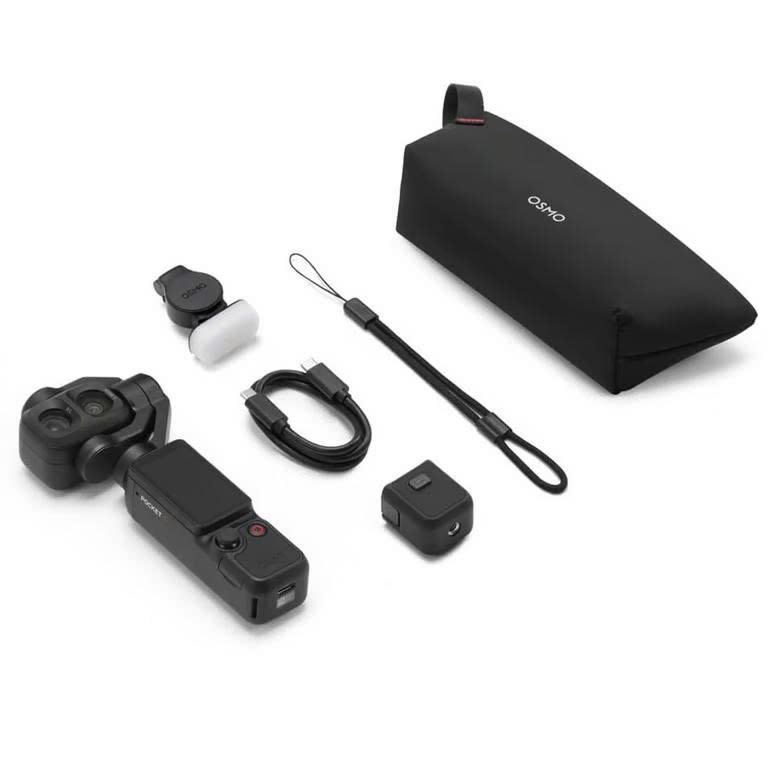 Camera kỹ thuật số DJI Osmo Pocket 4P Vlog Combo_PP-041VLC Màu Đen