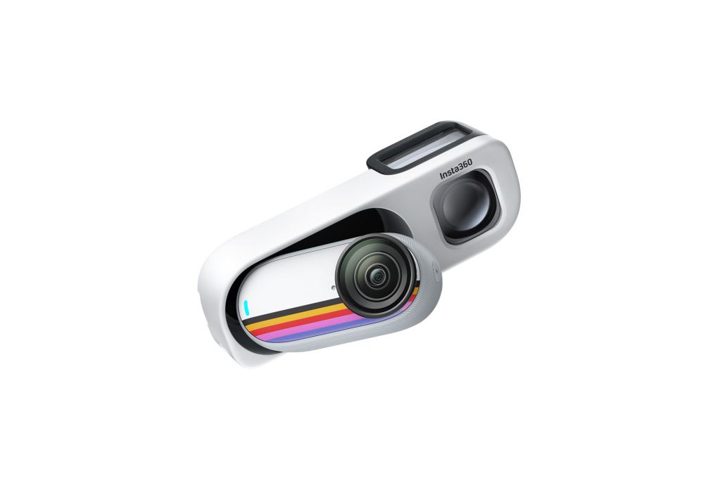 Camera hành trình Insta360 GO 3S Retro Bundle (Special Edition)_Canvas White128G Màu Trắng