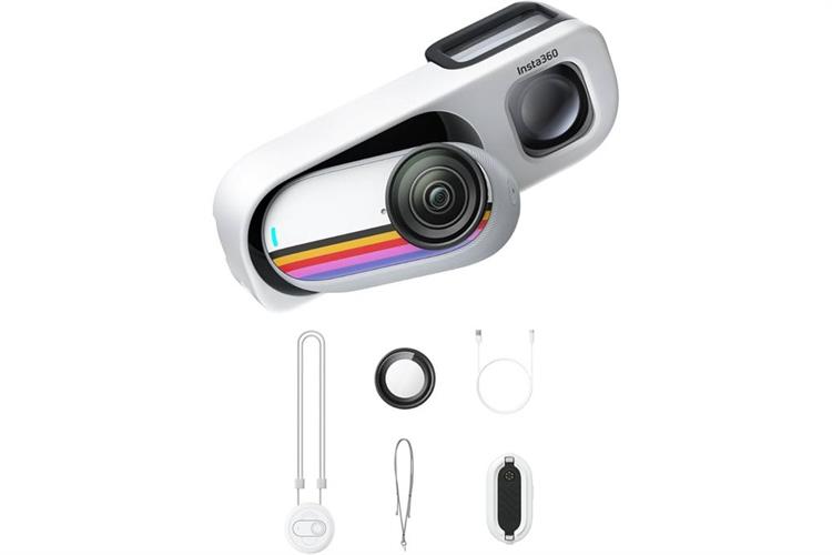 Camera hành trình Insta360 GO 3S Retro Bundle (Special Edition)_Canvas White128G Màu Trắng