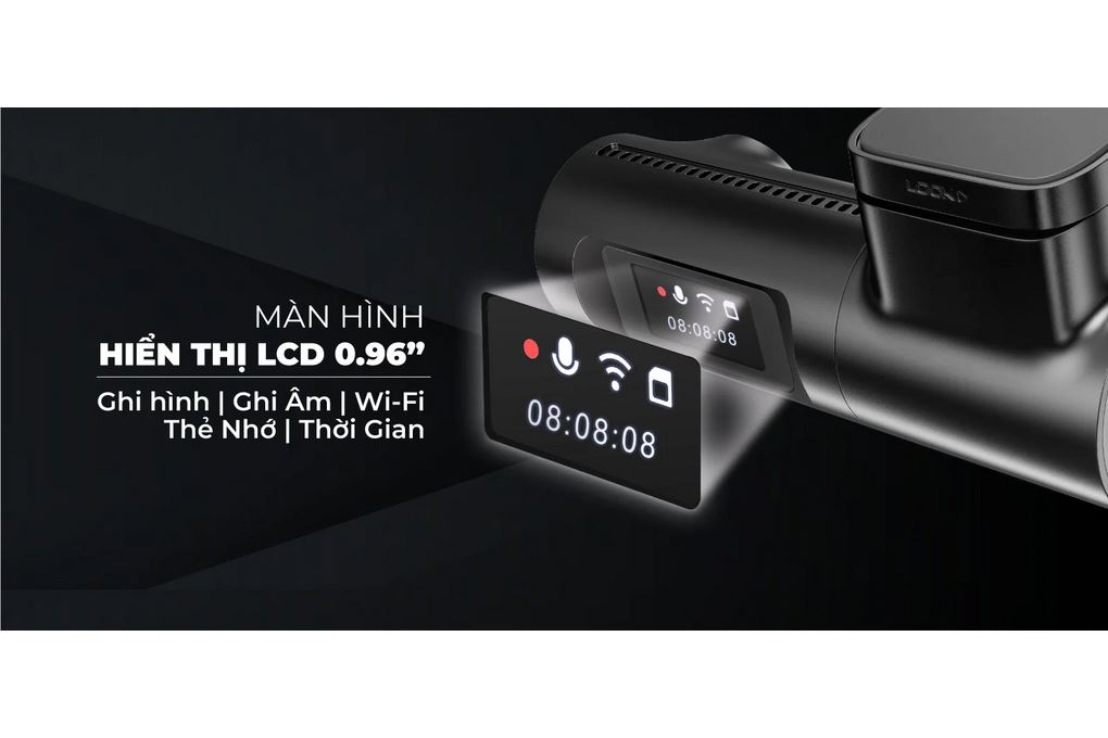 Camera hành trình xe hơi Full HD Vietmap TS-C1 Màu Đen
