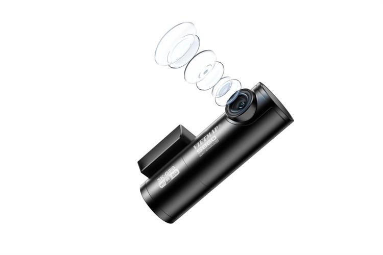 Camera hành trình xe hơi ghi hình trước sau Cảnh Báo Giọng Nói GPS Vietmap S860 Màu Đen