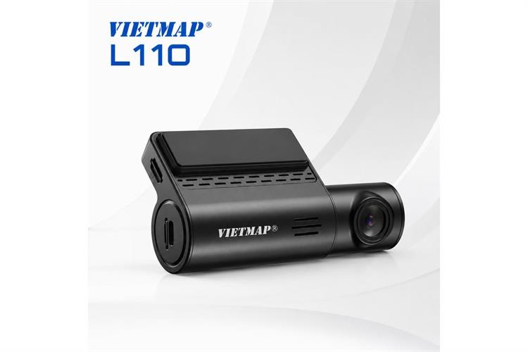 Camera hành trình xe hơi 2K Cảnh Báo Giọng Nói 4G GPS Vietmap L110 Màu Đen