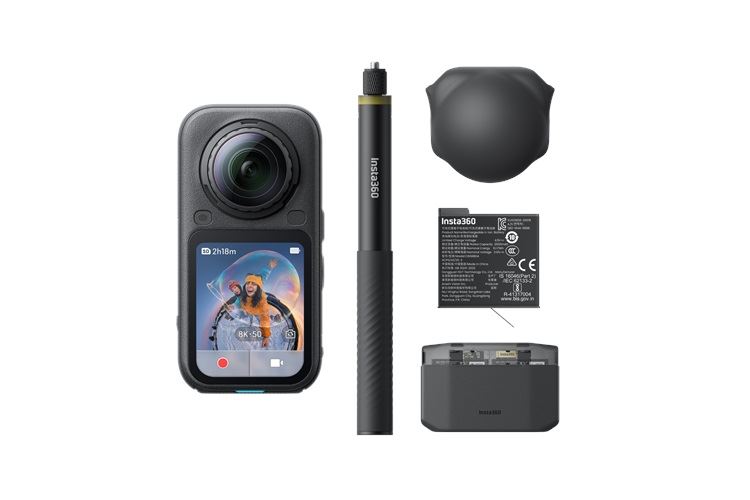 Camera hành trình Insta360 X6 Essentials Bundle Màu Đen