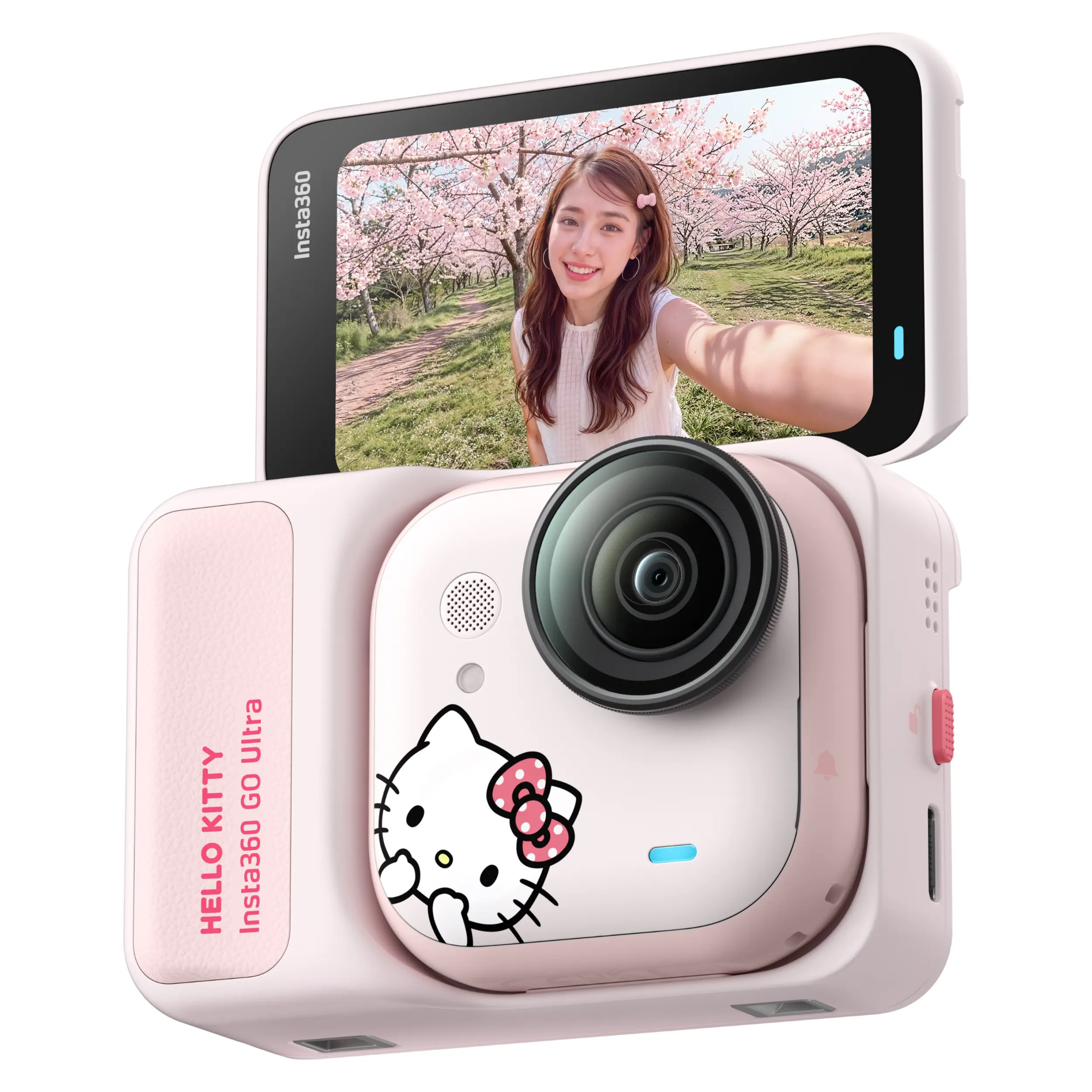 Camera hành trình Insta360 GO Ultra Hello Kitty Màu Hồng