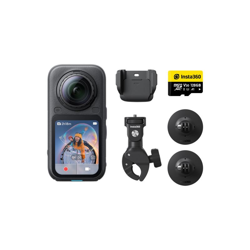 Camera hành trình Insta360 X6 Motorcycle Bundle Màu Đen