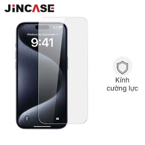 Miếng dán kính cường lực ultra thin 0.15mm iPhone 15 Pro Max Jincase