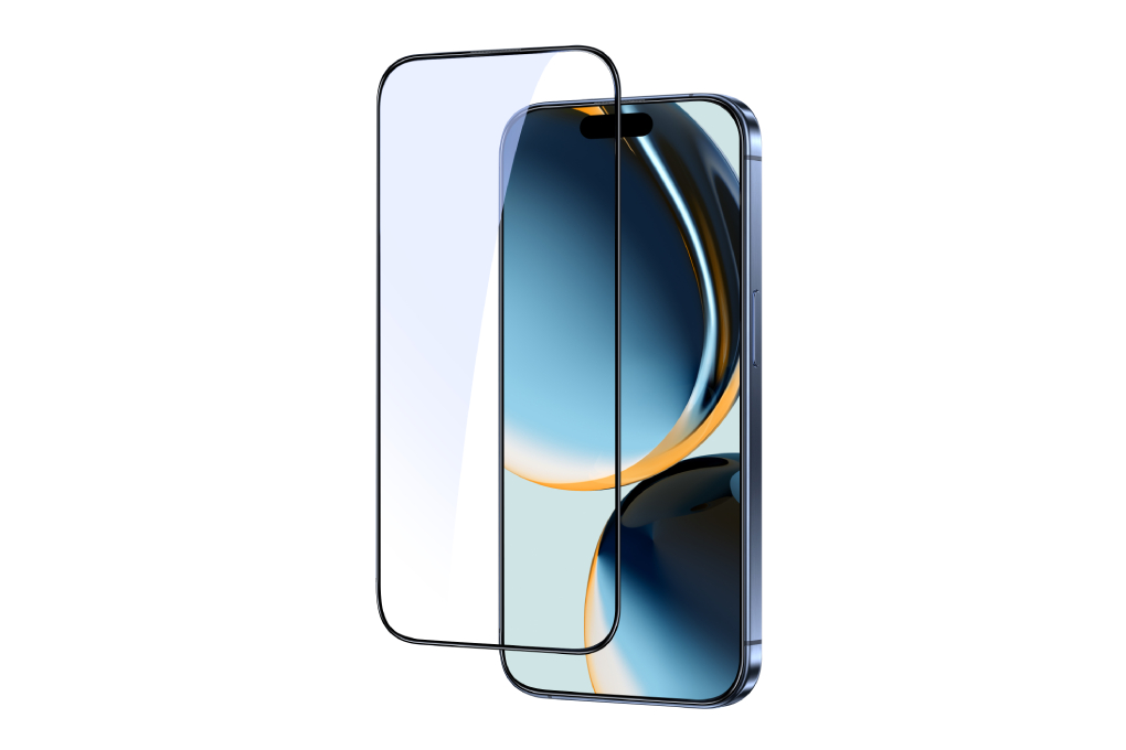 Miếng dán kính cường lực iPhone 16 Pro Max Premium Jincase Màu Trắng