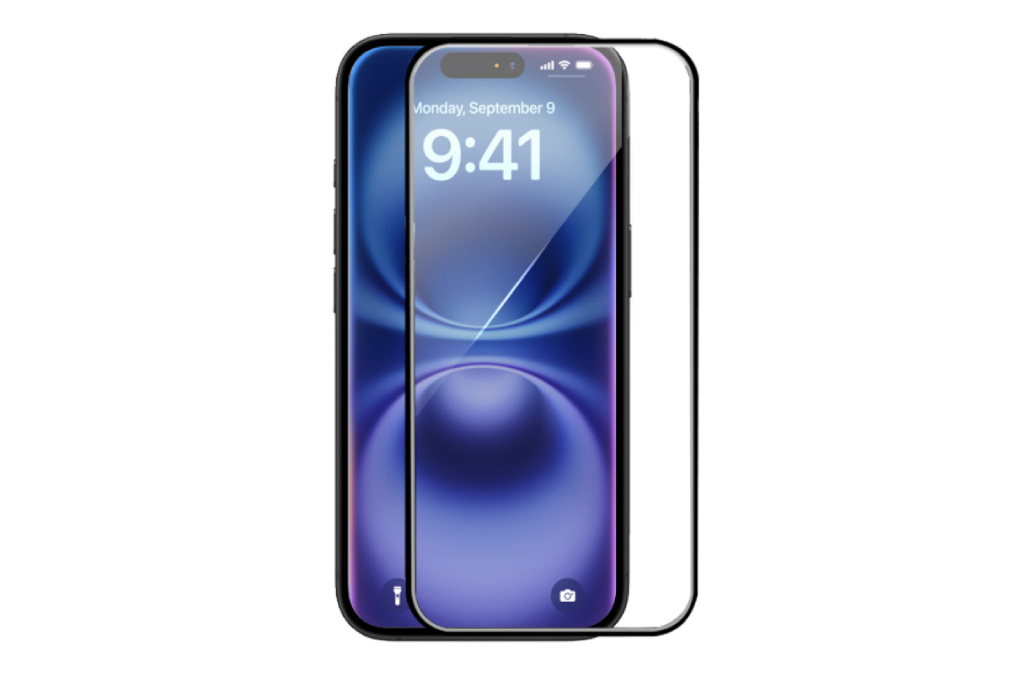 Miếng dán kính cường lực iPhone 16 Mipow BJ601-BK Màu Trắng
