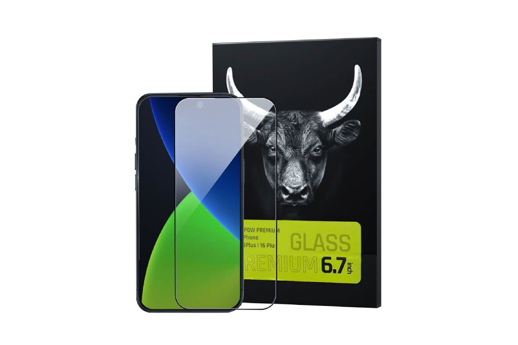 Miếng dán kính cường lực iPhone 16 Plus Mipow BJ603-BK Màu Trắng