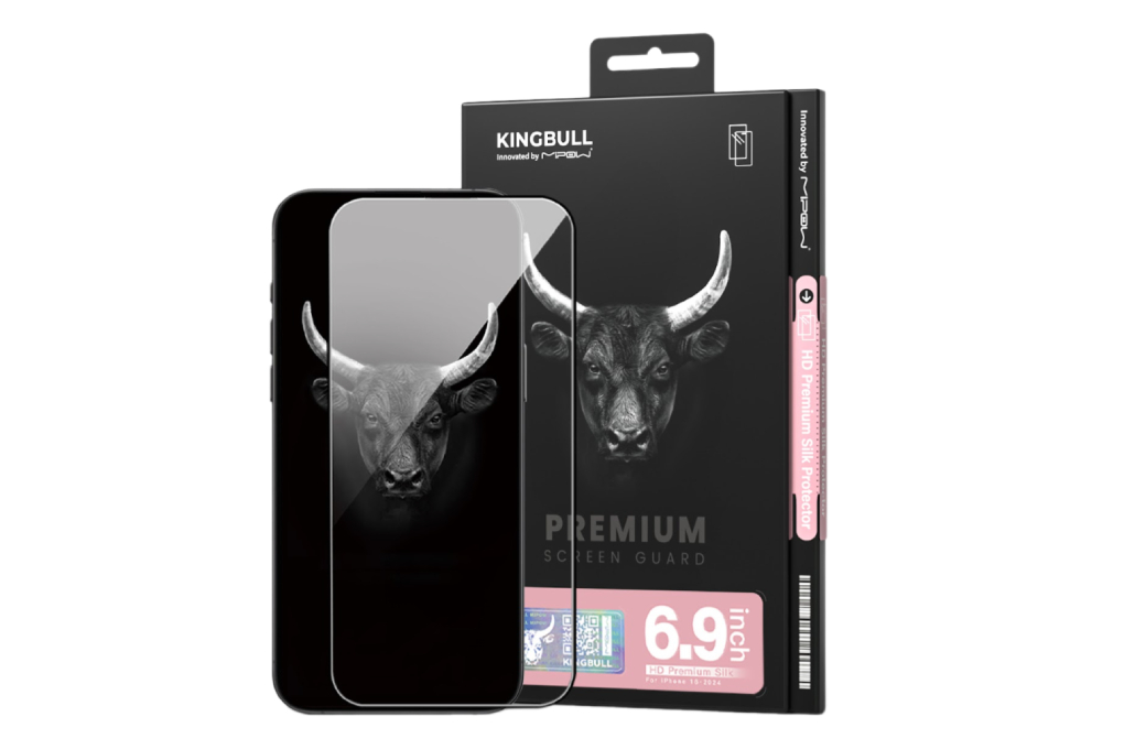 Miếng dán kính cường lực iPhone 16 Pro Max Mipow BJ604-BK Màu Trắng