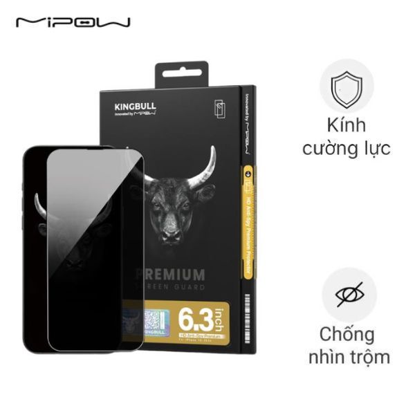 Miếng dán iPhone 16 Plus Mipow BJ607-BK