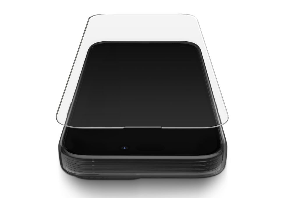 Miếng dán kính cường lực iPhone 16 Pro UniQ Màu Trắng