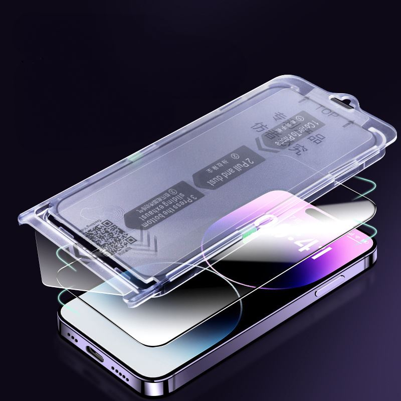 Miếng dán kính cường lực tự dán iPhone 14 Pro kích thước và độ tương thích tuyệt đối Miếng dán kính cường lực tự dán iPhone 14 Pro kích thước và độ tương thích tuyệt đối