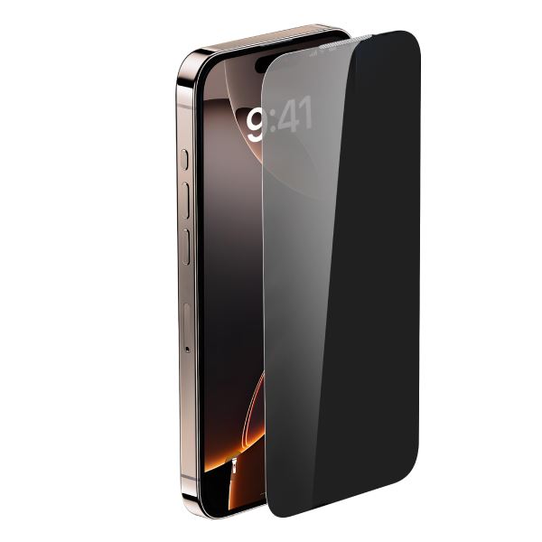 Miếng dán kính cường lực chống nhìn trộm iPhone 16 Pro Jincase