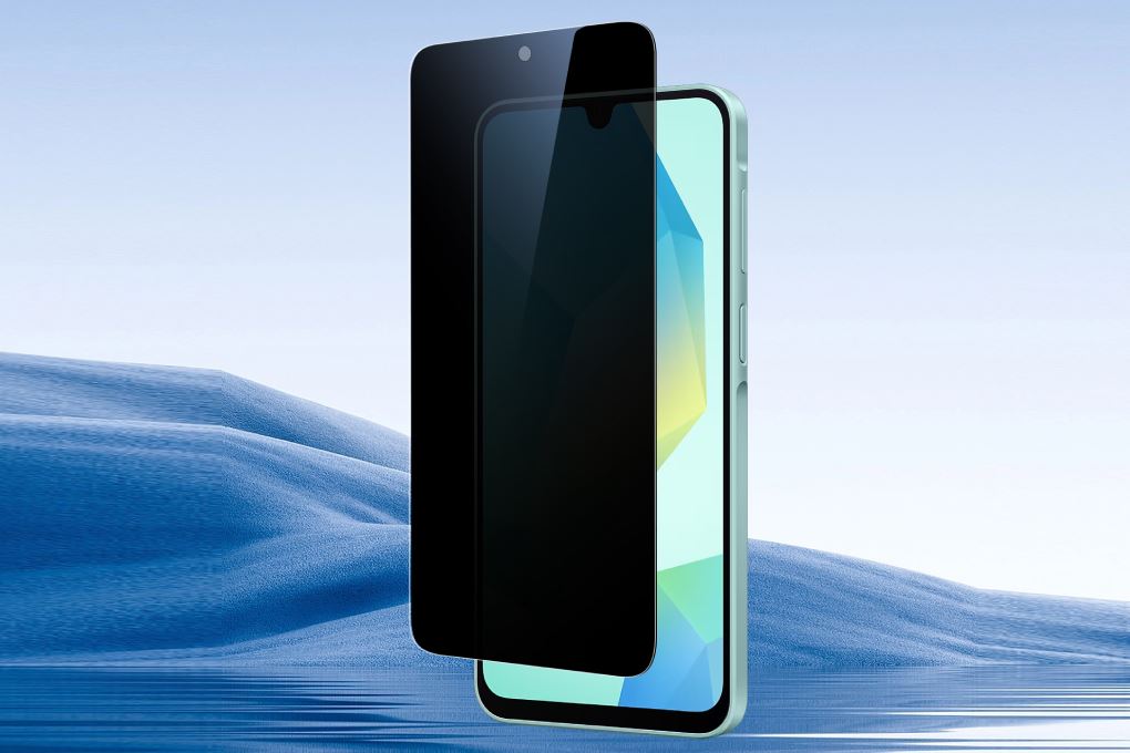 Miếng dán kính Samsung Galaxy A16 cường lực chống nhìn trộm Jincase Màu Đen
