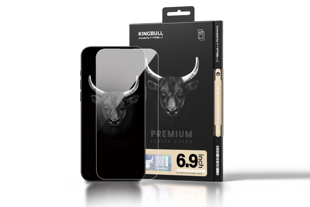 Miếng dán kính cường lực iPhone 16 Pro Max Mipow BJ604-CR Màu Trắng
