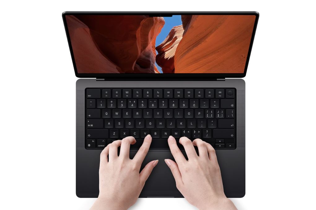 Bộ dán Macbook Pro M1/M2/M3/M4 14 inch 5 IN 1 JCPAL Màu Đen