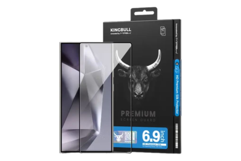 Miếng dán kính cường lực Samsung Galaxy S25 Ultra Mipow Màu Trắng