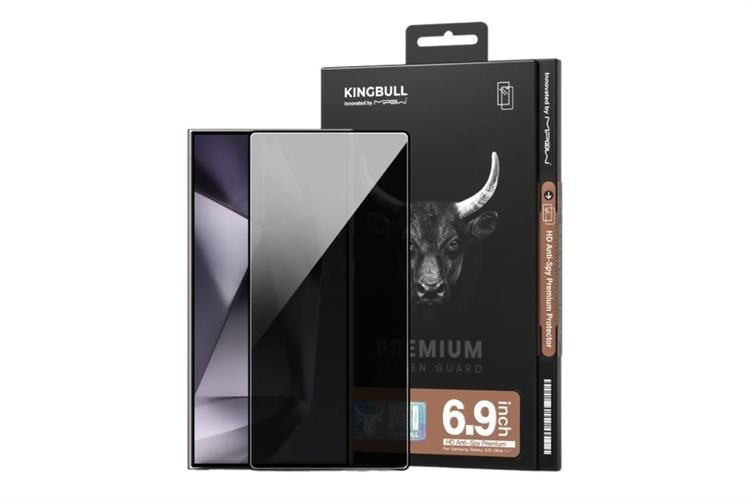 Miếng dán kính cường lực chống nhìn trộm Samsung Galaxy S25 Ultra Mipow Màu Đen