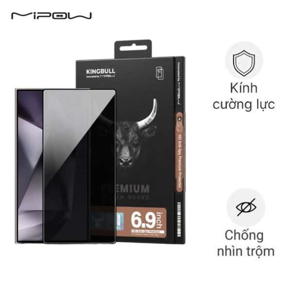 Miếng dán Samsung Galaxy S25 Ultra Mipow