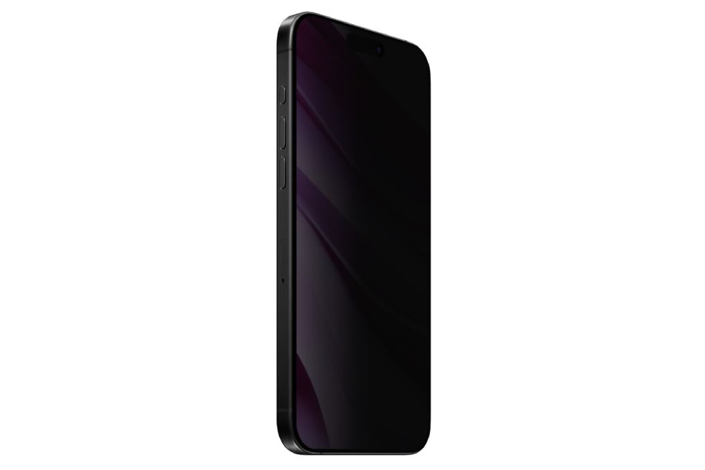 Miếng dán kính cường lực chống nhìn trộm iPhone 15 Pro Max JCPAL Màu Trắng