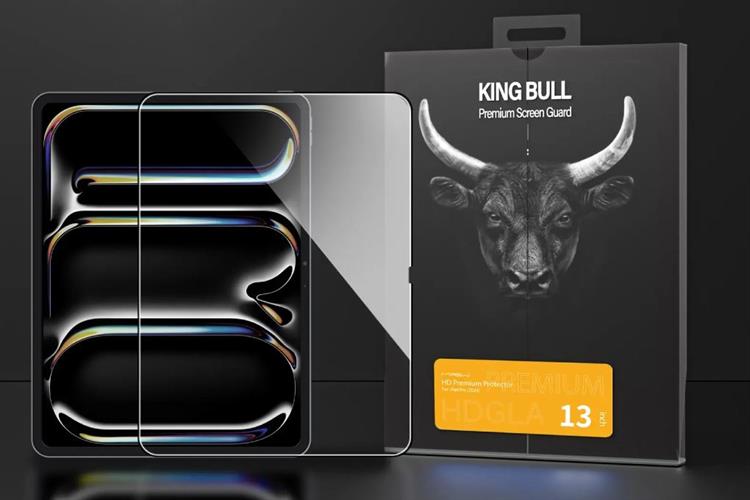 Miếng dán kính cường lực iPad Pro M4/M5 13 inch Mipow Màu Trắng