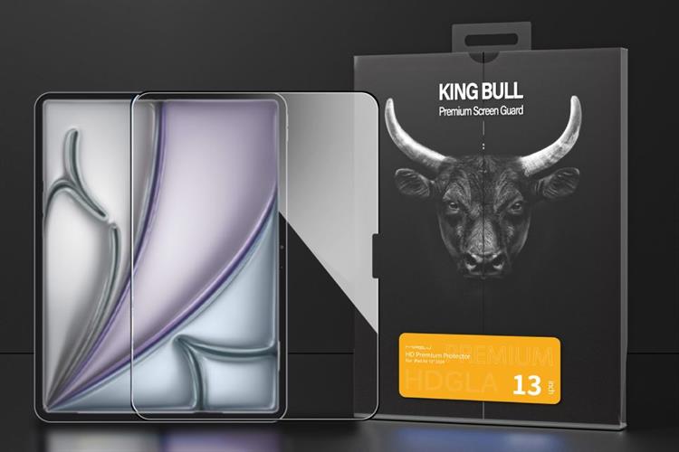 Miếng dán kính cường lực iPad Air M2/M3/M4 13 inch Mipow Màu Trắng