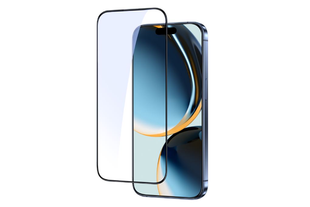 Miếng dán kính cường lực iPhone 16 Pro Premium AVA+ Màu Trắng