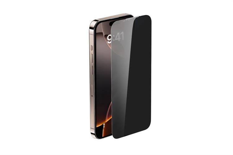 Miếng dán kính cường lực chống nhìn trộm iPhone 16 Pro Max AVA+