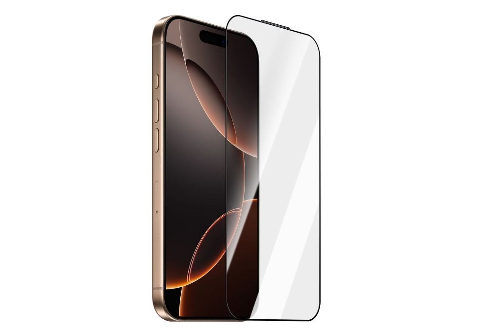 Miếng dán kính cường lực iPhone 17 Pro Max Premium AVA+ Màu Trắng