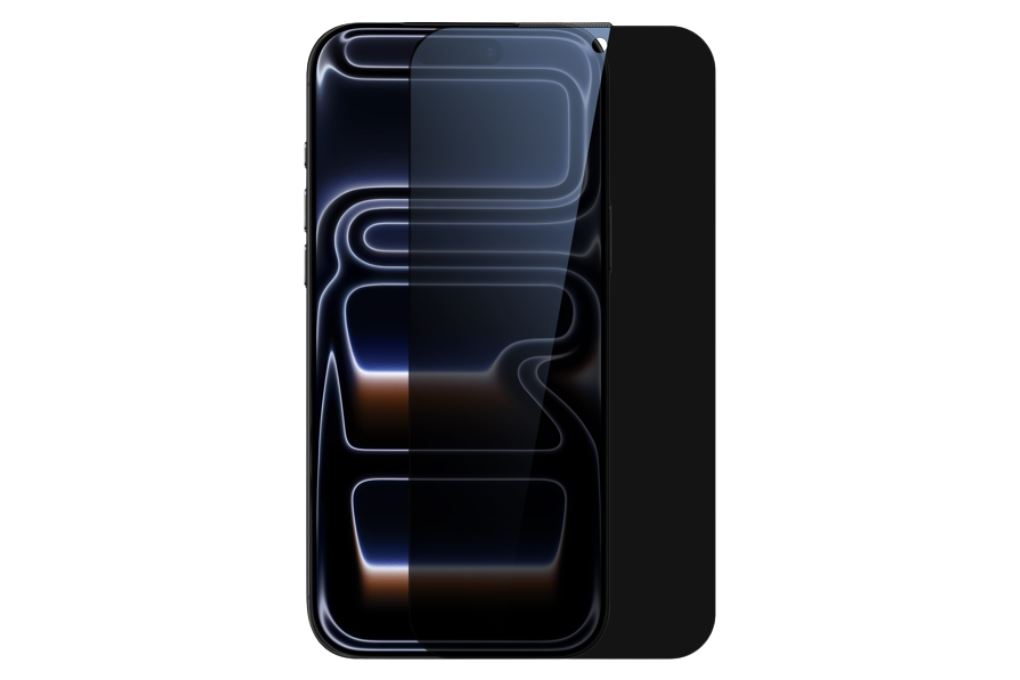 Miếng dán kính cường lực chống nhìn trộm iPhone 17 Pro AVA+ Màu Trắng