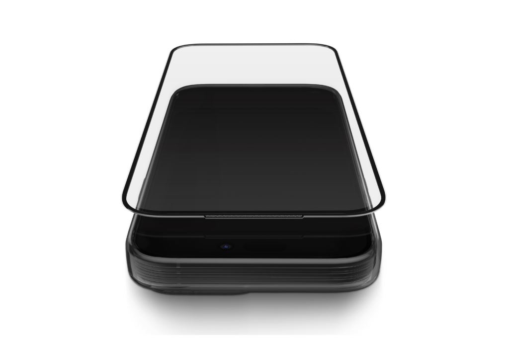 Miếng dán kính cường lực Nanocream cao cấp iPhone 17 Pro Max UNIQ Màu Trắng