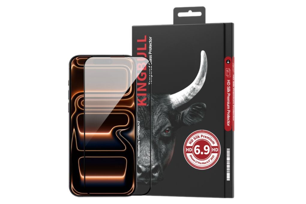 Miếng dán kính cường lực iPhone 17 Pro Max Mipow BJ704-BK Màu Trắng