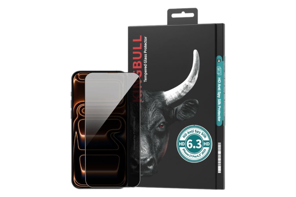 Miếng dán kính cường lực chống nhìn trộm iPhone 17 Pro Mipow BJ711-BK Màu Trắng
