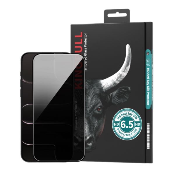 Miếng dán kính cường lực chống nhìn trộm iPhone Air Mipow BJ709-BK