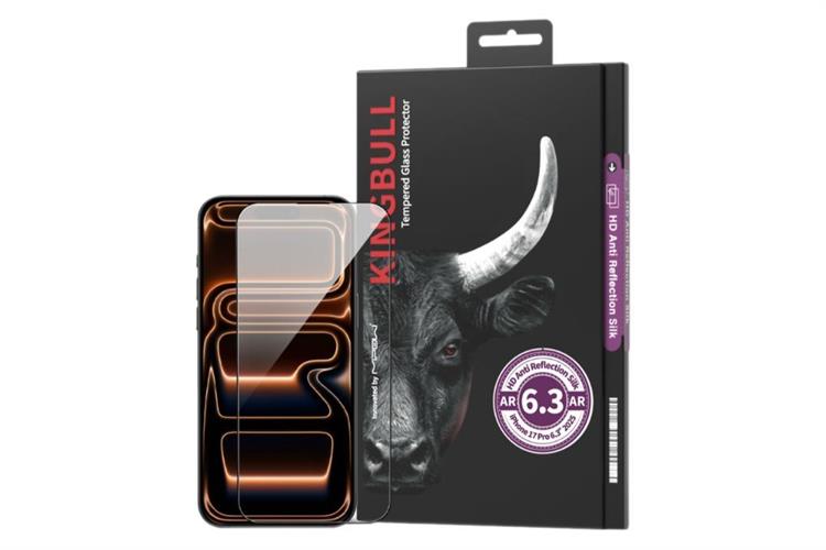 Miếng dán kính cường lực chống phản quang Anti-Reflection iPhone 17 Pro Mipow BJ715-BK Màu Trắng